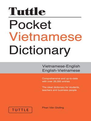 cover image of Tuttle Pocket Vietnamese Dictionary